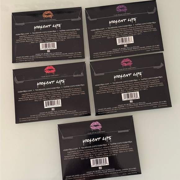 *Violent Lips* Temporary Lip Tattoo Bundle - Picture 2 of 2